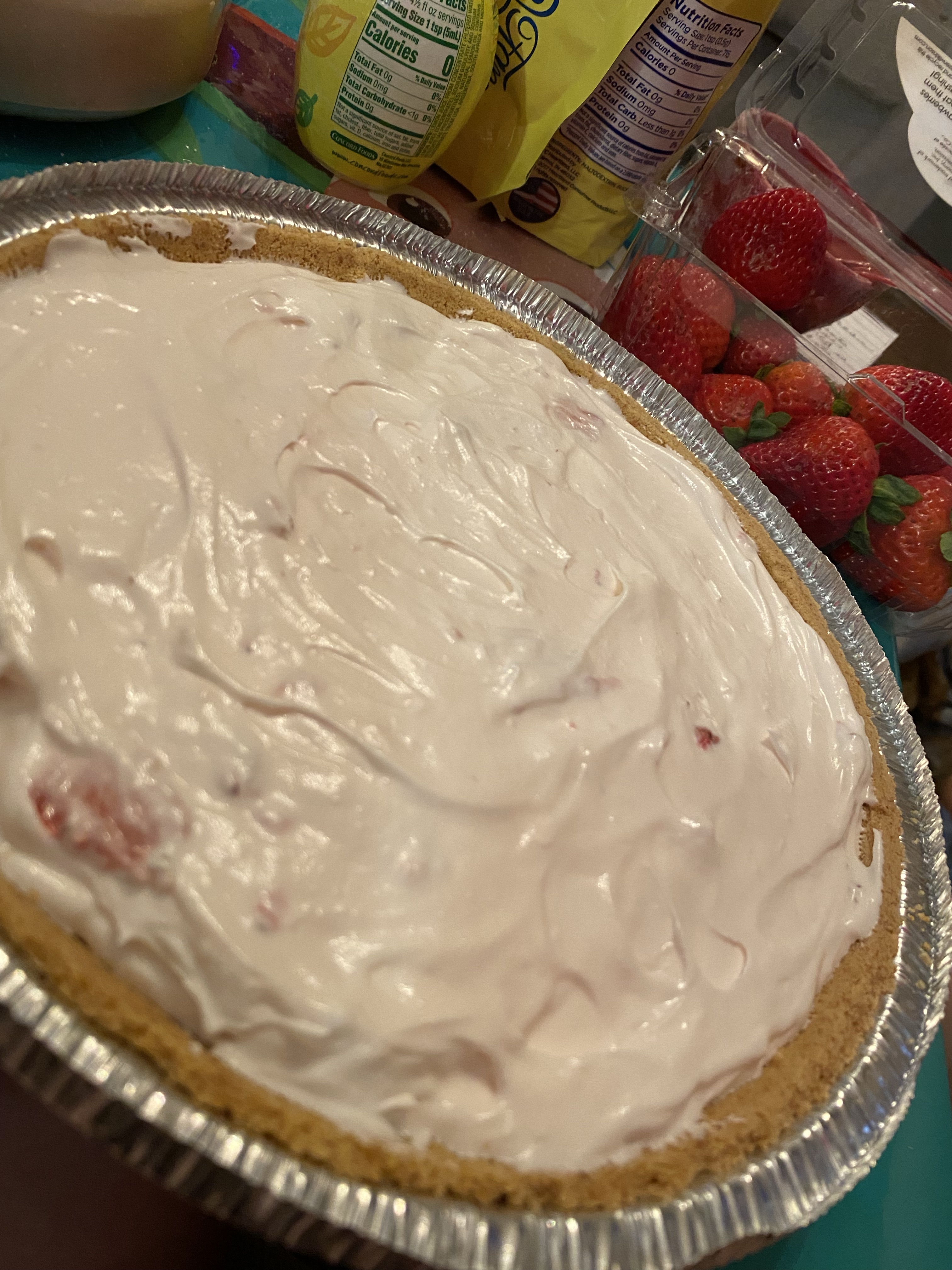 Dibectic Strawberry Cheesecake