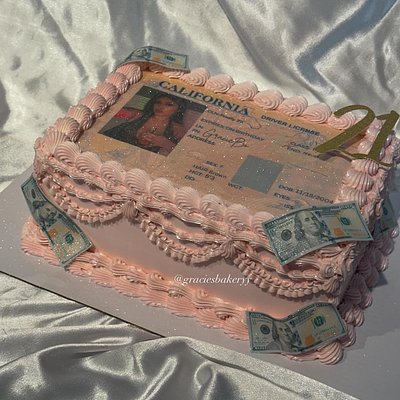 The Signature Quarter Sheet Cake 🍰  (30-35 servings)