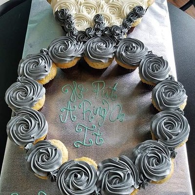Engagement Ring Cupcakes
