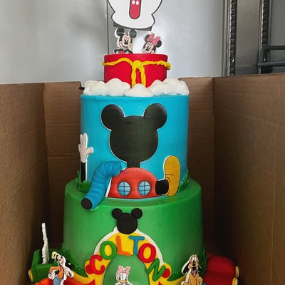 2 tier 6/8inch 