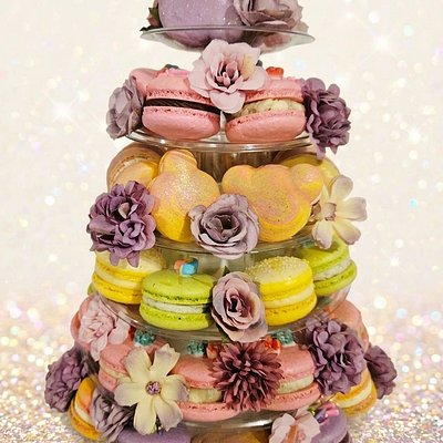 Macarons Tower, more than 45 macarons, price start from $120