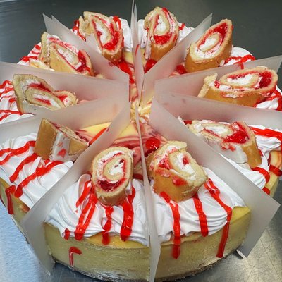 Strawberry Shortcake Cheesecake