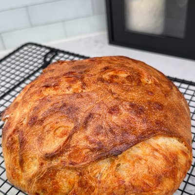 Lotsa Cheese Please Sourdough Loaf 