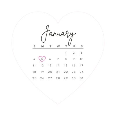 Add On Calendar Design (design Cost Only, No Physical Item)