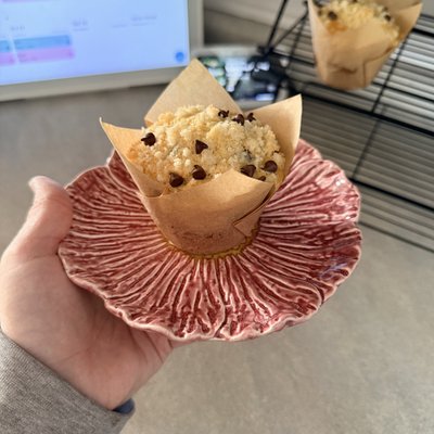 Chocolate Chip Sourdough Muffins 6ct