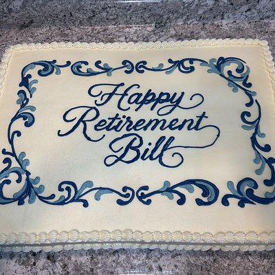 Custom 1/2 Sheet Cake