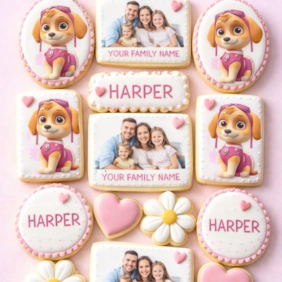 EDIBLE IMAGE COOKIE SET