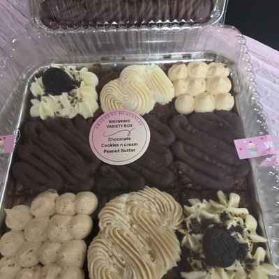 ICED BROWNIE TRAYS 8x8