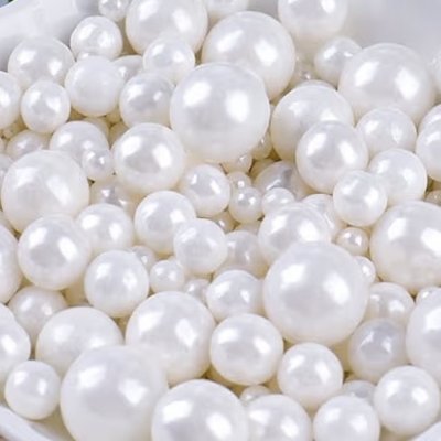 Edible White  Pearls Sprinkles