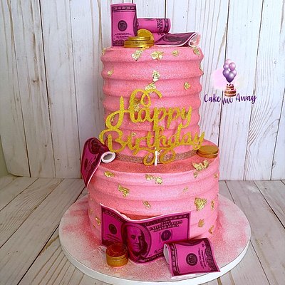 Custom 2 Tier Cake - 6+8