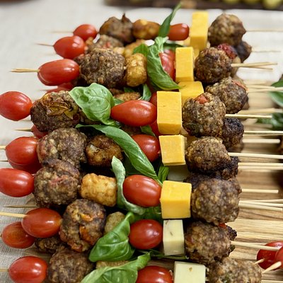 Cheeseburger Skewers 