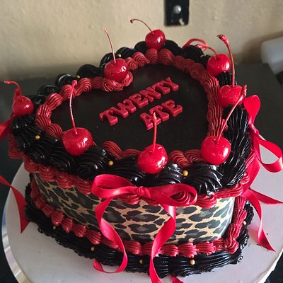 8 Inch Heart Cake