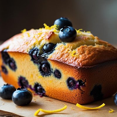Blueberry Sourdough Mini Loaf 