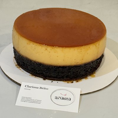 Small Flan or Chocoflan 