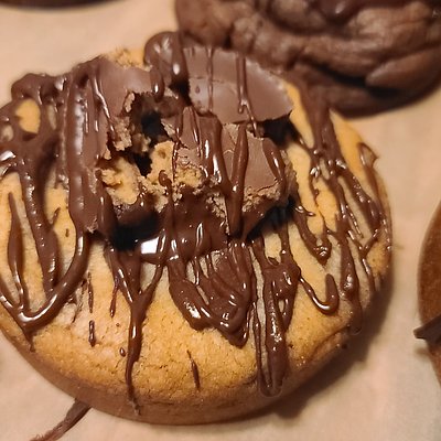 Reese Stuffed Jumbo Cookies