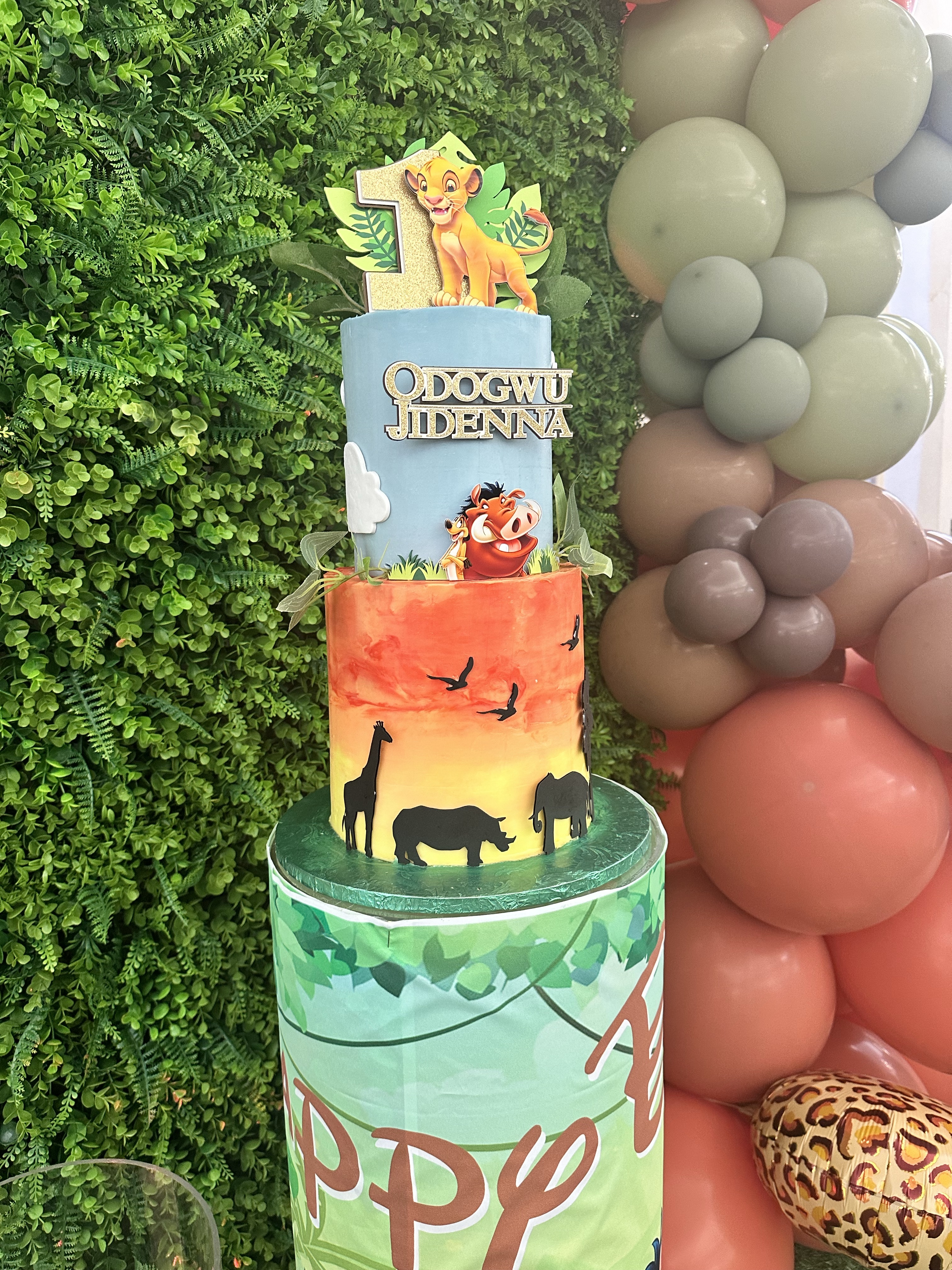 Two Tier (8 in & 6 in) Celebration Cake