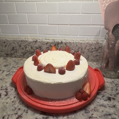 8 inch double layer cake 