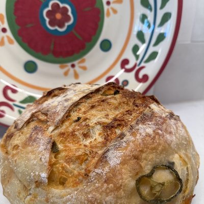 Jalapeño Cheddar Sourdough