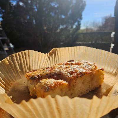 Green Chile Cheddar Focaccia 