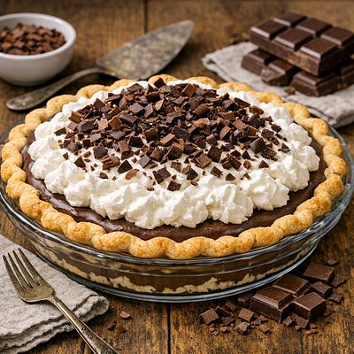 Chocolate Cream Pie - 6 Inch 