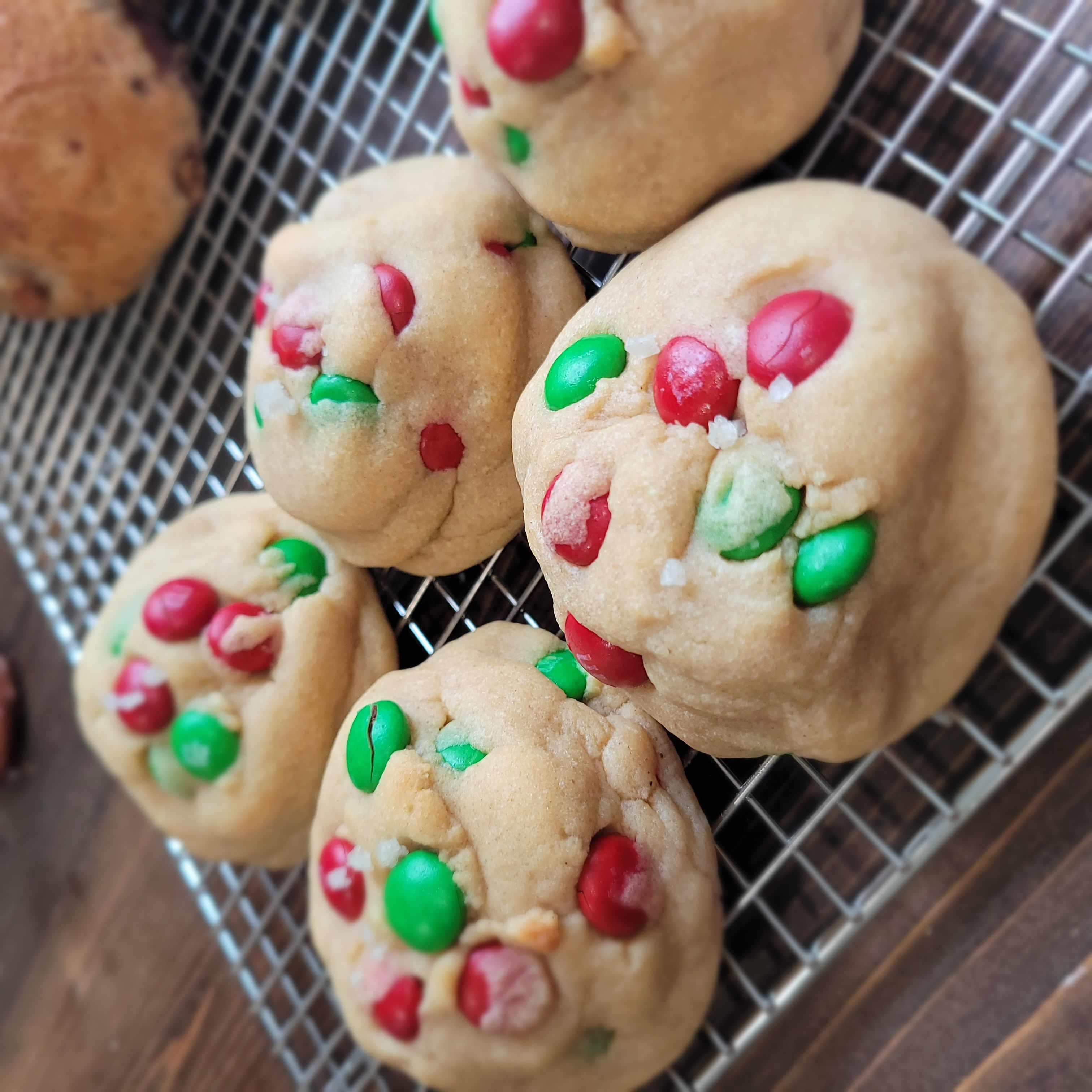 M&M Cookie Bombs (Holiday Special)