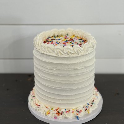 6” Confetti Cake
