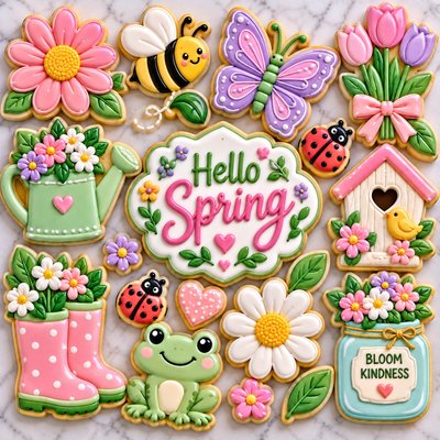 Spring Time Sugar Cookie
