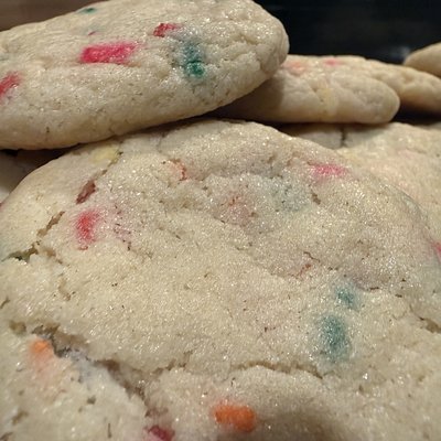 Sugar Cookies (with or without sprinkles)