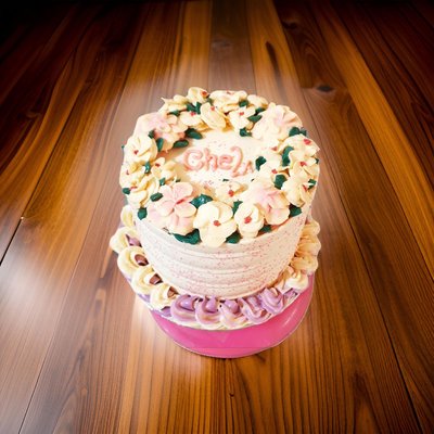 Vanilla Salted Caramel Cake