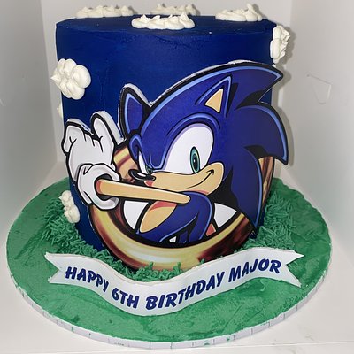 Sonic / Gaming Cake
