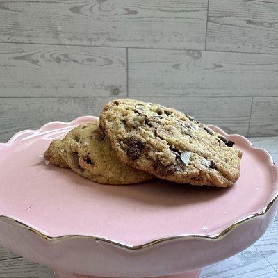 Sourdough Toffee Chocolate Chip Cookies