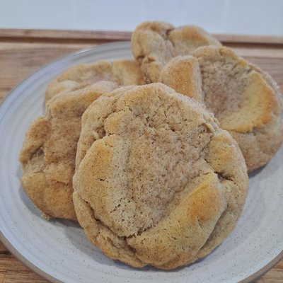 Sourdough Snickerdoodle Cookies 