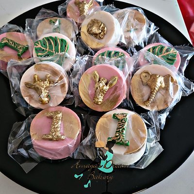 Dipped Oreos: Animal Theme
