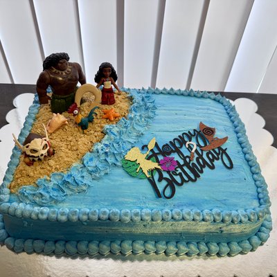 1/4 Sheet Cake 