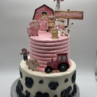 Large 2 Tier Cake 