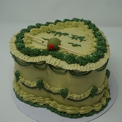 8” Heart Cake 
