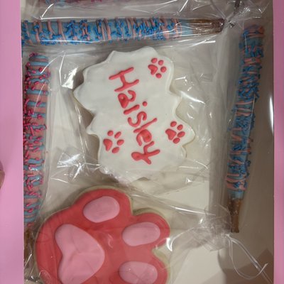 Blues Clues Editable Image And Paw Cookies 