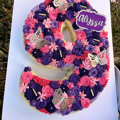 Number/letter Cake
