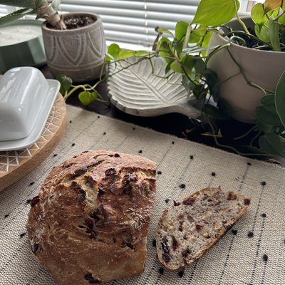 Cranberry Walnut Bread