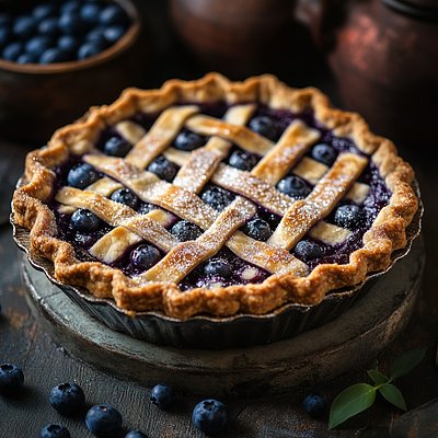 Blueberry Pie 8” In 