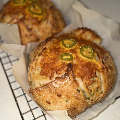 Jalapeño Cheddar Sourdough 