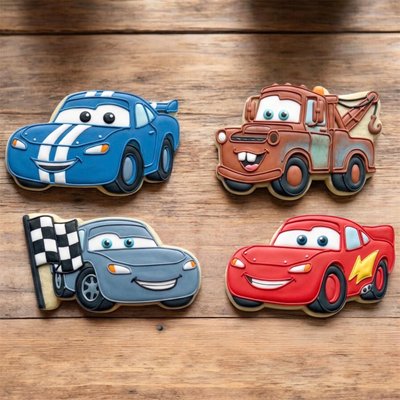 Cars Theme Set Cookies