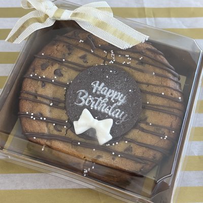 Birthday Chocolate Chip Cookie