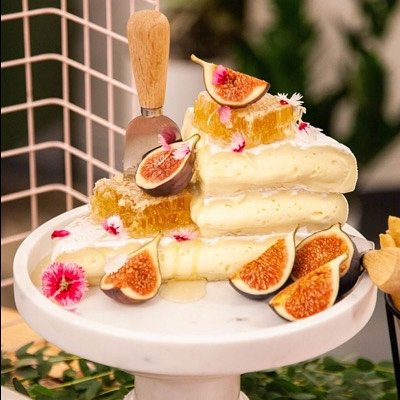 Brie Cake & Honeycomb