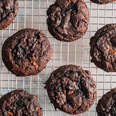 Frozen Double Chocolate Chip Cookie 