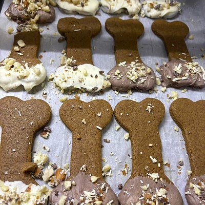 Iced Peanut Butter Treats