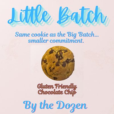 Gluten Friendly Chocolate Chip Little Batch Cookies