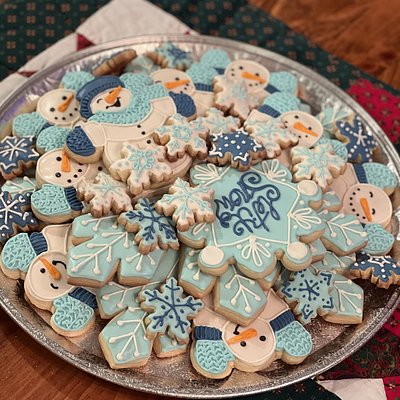 Let It Snow Platter