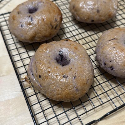 4ct Blueberry Bagel