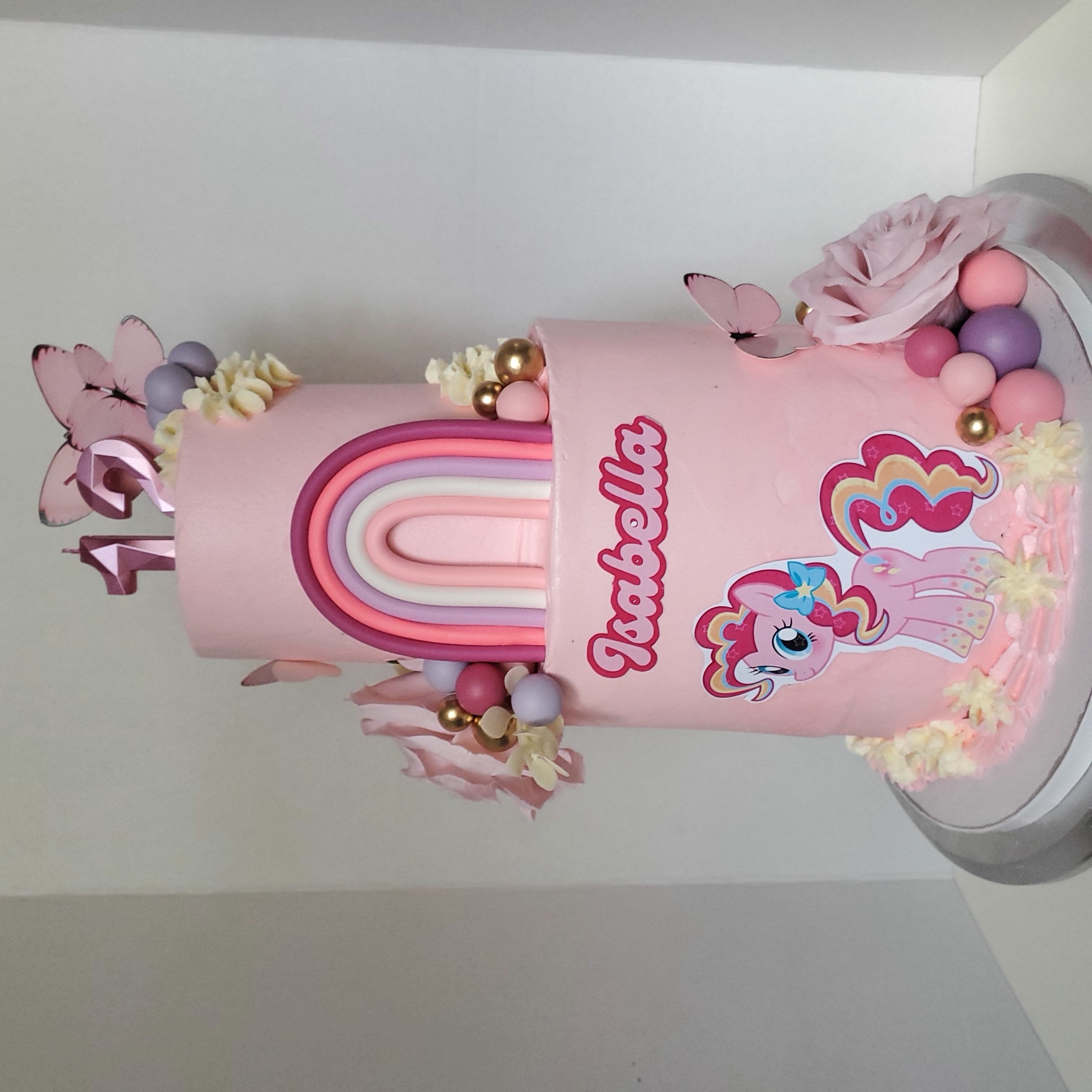 Custom Two-Tier Celebration Cake